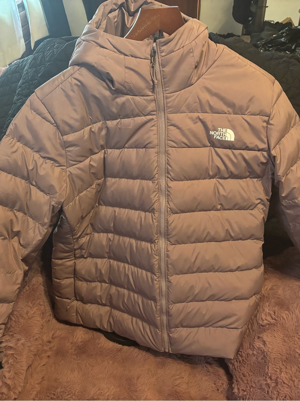 The North Face Mauve Puffer Jacket